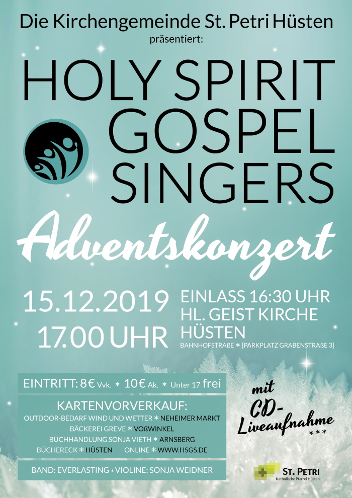 Holy Spirit Gospel Singers Adventskonzert